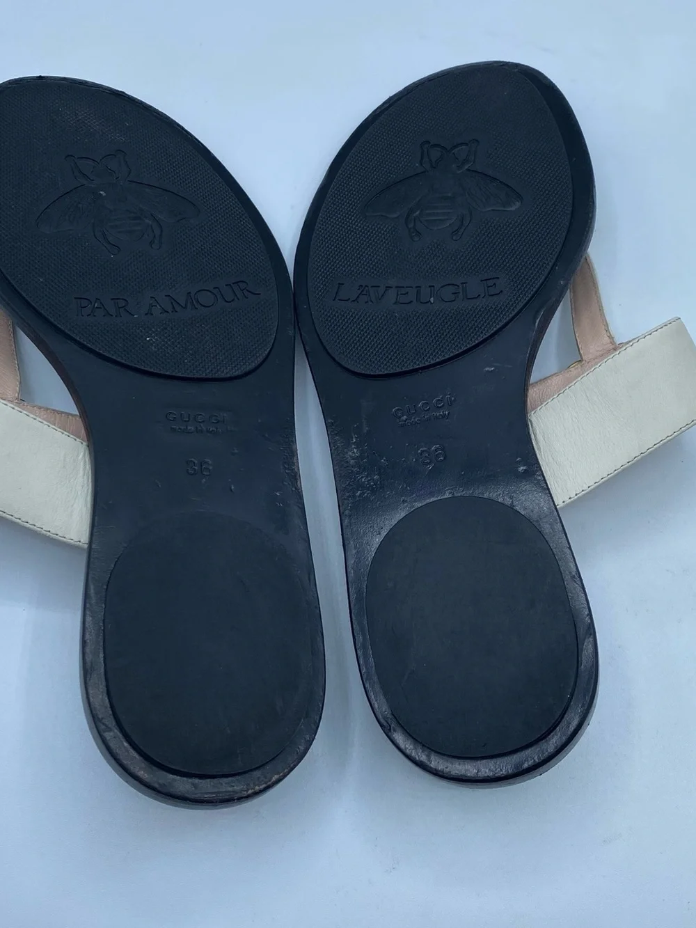 Gucci Double G Strap Sandals